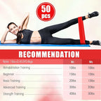 Deekin Resistance Bands Resistance Loop Exercise Bands Exercise Equipment Elastic Ring for Women and Men Home Fitness, Gym, Yoga