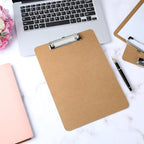 2 Pack Hardboard Office Clipboards - 11x17 Inches, Low Profile Clip, Horizontal and Vertical Design - Ideal for Office, School, and Art Projects