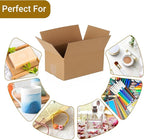 25 pack Shipping Boxes 10x7x5 inch Cardboard Box Mailers, Kraft Corrugated Mailer Cardboard Shipping Mailers For Small Business, Mailing, Packing and Storage
