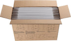 RLAVBL 12x9x2 Shipping Boxes Set of 25, White Corrugated Cardboard Box for Packing, Mailing, Business