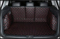 Cargo Liner for Mercedes GL450 GL400 GL350 GL550 GL500 2006-2015 (Trunk Mat+Backrest Mat+Both Side Mat() Trunk Mat Replacement Accessories(Black with Red Stitching)