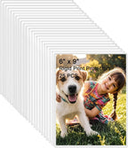 25PCS 6" x 9" Clear Rigid Card Sleeves – Waterproof Hard Plastic Protectors for Postcards, Prints, Photos, Trading & Sports Cards – Top Load Jumbo Sheet Holders