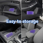 Car Registration and Insurance Holder, Premium Pu Leather Vehicle Glove Box Organizer - for Driver License, Cards & Essential Documents (S-Purple)