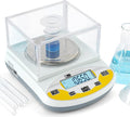 CGOLDENWALL Precision Lab Scale 500gX0.01g Analytical Electronic Balance Digital Laboratory Scale Precision Jewelry Scales Kitchen Precision Weighing Electronic Scales Calibrated 110V (500g, 0.01g)