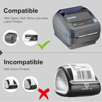 L Liked 1000 PCS 4"x 6" Direct Thermal Labels Strong Adhesive White Perforated Shipping Label, Compatible with Zebra, Rollo, Jadens, Nelko, 250 Labels per Roll, 4 Rolls
