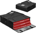 Insulated Pizza Delivery Bag,Pizza Warmer Bags, Insulated Food Delivery Bag, Premium Large 20 X 20 X 6 Inch Takeway Bags Suitable For Cold and Hot Food,Pizza,Home Delivery
