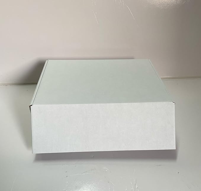 12x9x4 Shipping Boxes Set of 20, White Small Corrugated Cardboard Box, Mailer Box