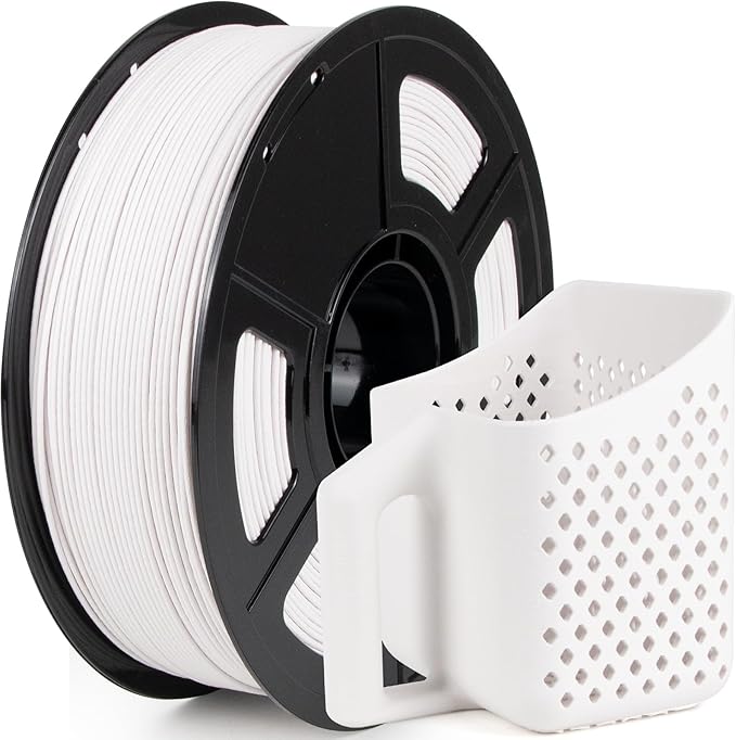 iSANMATE ASA-GF 3D Printer Filament, 15% Glass Fiber Reinforced, Superior Weather & UV Resistance, High Strength & Thermal Stability for Outdoor & High-Impact Applications (1kg, White)