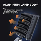 3000 Lumens LED Machine Light with 1M Cable, Adjustable Gooseneck Arm & Screw Base for Drill Press, Lathe, Workbench, Garage