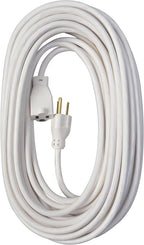 Southwire Outdoor Extension Cord - Light-Duty Landscape & Patio Cable - SJTW Extension - 16 Gauge - 3 Conductor - Weather Resistant - White - 40 Foot