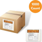 Invoice Enclosed Packing List Envelopes Panel Face Back Load 4.5" x 5.5" 1000 Pieces