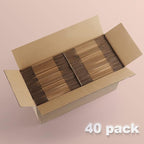 Edenseelake 40 Pack 6x4x4 inches Shipping Boxes Small Cardboard Boxes for Packing, Moving, Mailing, Brown