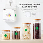 PARLAIM 1/2 Inch Round Adhesive Color-Code Dot Stickers,500 Stickers Inventory Dots Label in Dispenser Box,Green Circle Coding Labels for Office Home(Green)