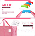 Moving Bags Heavy Duty Extra Large, Moving Boxes, Moving Supplies Essentials,Storage Bins with Lids, Plastic Packing Totes, Storage Bags for Clothes with Handles & Zippers(Pink, 10 Pack)