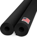 36" x 1200" (100 ft) Black Kraft Paper Roll (Value Pack of 2), 45 lbs Thickness, Made in USA Colored Kraft Paper for School, Bulletin Board - Odorless, Non-Toxic, Safe for Kids