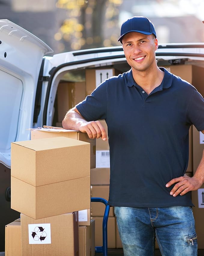 40-Pack-Small-Shipping-Boxes-10x7x5, Corrugated-Cardboard-Boxes-for-Packaging-Small-Business, Brown-Boxes-Mailers