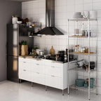 18" Deep x 24" Wide x 74" Height Wire Shelving Kit | 5-Tier | NSF Commercial Storage Rack Unit