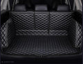 Trunk Cargo Liner for Mercedes GLK Class GLK250 GLK260 GLK300 GLK350 (Trunk Mat+Backrest Mat+Both Side Mat() Trunk Mat Replacement Accessories -Black w/Black Stitching