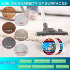 Double Sided Carpet Tape 2 in x 30 yd - Heavy Duty Rug Gripper for Area Rugs on Hardwood, Tile, Concrete Floors, Strong Adhesive Removable Residue Free