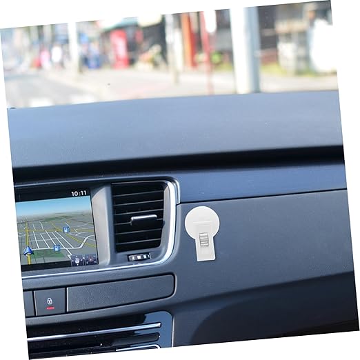 Mikinona 1pair Car Clip Memo Holder Cup Glasses and Document Organizer Car Accessory for Easy Storage and Secure Mounting Vehicles