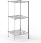 24" Deep x 24" Wide x 54" Height Wire Shelving Kit | 3-Tier | NSF Commercial Storage Rack Unit
