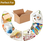 40 Pack 6x4x3 inch Corrugated Boxes Mailer- Corrugated Cardboard Mailer Shipping Boxes, Small Mailing Packing Boxes for Shipping, Packing, Storage