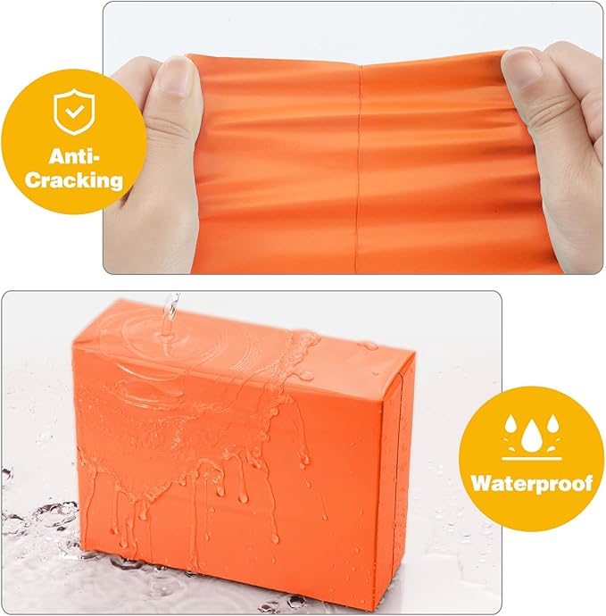 Famagic Poly Mailers 14.5x19 Inches 100 Pcs Orange Packaging Shipping Bags Mailing Envelopes Self-Seal Waterproof and Tear-Proof Mailers Bags for Small Business Clothing Boutique
