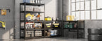 5-Tier 35" W x 15.8" D x 72" H Garage Shelving 3000LBS Storage Shelves Heavy Duty Metal Shelf Unit Adjustable Basement Industrial Storage Racks (72 * 35 * 15.8)