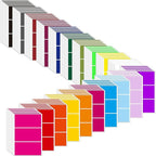 Marspark 600 Pieces Colored Labels Stickers 2" x 4" Large Color Coded Labels Stickers Moving Packing Label for Boxes in 20 Assorted Colors Name Tags for Boxes Storage Bins
