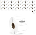 HOUSELABELS 2" x 1" Barcode Labels in Polypropylene Compatible with Zebra and Rollo Printers, 32 Rolls / 1,300 Labels per Roll