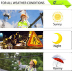 Reflective Mesh Safety Vest for Men Women with 5 Pockets and Zipper Front High Visibility Mesh Vest Hi Vis Construction Work Vest,Meets ANSI/ISEA Standards(EK175-Yellow-3XL-1)