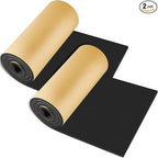 Pangda 2 Pieces 59 x 16 x 1/2 Inch Extra Large Marine Foam Roll Closed Cell Rubber with Adhesive Insulation Sheets Lightweight Single Sided Tape Water Weather Resistant for Craft