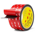 Double Sided Tape Heavy Duty 2in x 10ft, Heavy Duty Removable Mounting Tape, Adhesive Strips Double Sided Mounting Tape, Strong Foam Tape for Walls Picture Hanging Poster, Car, LED Strip Light