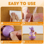 480 PCS Double Sided Tape Adhesive Dots Stickers, Clear Removable Sticky Tack Adhesive Putty, Waterproof No Trace Sticky Dots for Hanging Crafts, Photo Stickers, Wedding and Holiday Decorations
