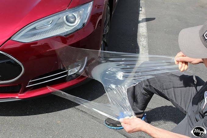 VViViD Clear Gloss Door Sill Paint Protection Anti-Scratch Film Vinyl Sheet (6" x 54")