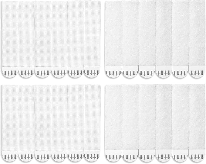 flintronic Large Picture Hanging Strips Heavy Duty, 36 Pairs(72 Strips) Sticky Picture Hangers, Damage Free Adhesive Mounting Strip Without Nails, for Pictures Frames Mirrors Wall Hanger