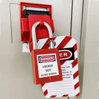 Lockout Tagout Locks, Safety Padlock, Loto Locks Keyed Differently Lock Out Tag Out 10 pcs Safety Padlocks Plastic with 10 Lockout TagOut Tags Red