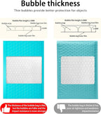 packbabol Bubble Mailers, 4x7 Inch Padded Bubble Mailers Pack of 100 Bubble Envelopes Opaque Self Seal Adhesive Waterproof Bags for Shipping and Packaging (Teal, 4x7-100)