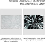 Magnetic Glass Whiteboard - 72"X48" Dry Erase White Board Frameless Glass Boards with Super Strong Magnets, Wall Mounted for Office, School and Home.