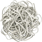 Coopay 180 Pieces Large Rubber Bands Bulk, 8 Inches Heavy Duty Strong Elastic Bands for Office Supply School Home, Securing Trash Can Garbage Cans, File Folders (White)