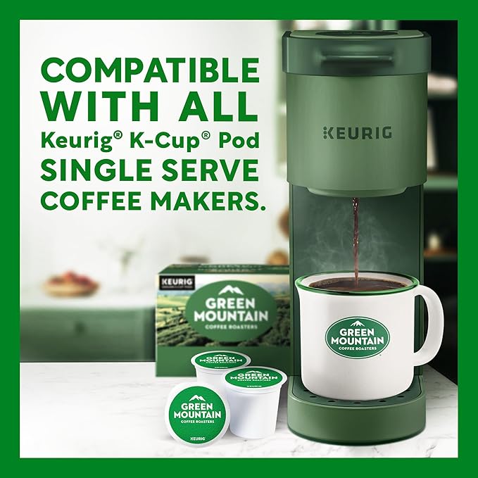 Green Mountain Coffee Roasters Hazelnut, Keurig Single Serve K-Cup Pods, Light Roast Coffee, 60 Count, (6 Packs of 10)