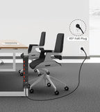 Heavy Duty Power Strip,6 Outlets Metal Power Strip with Individual Switch & Cord Management,Mountable Surge Protector 1200J,15FT Extension Cord(Black,15 FT)