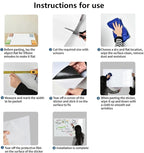 Magnetic Whiteboard Contact Paper, 36" x 47" Stick on Magnetic Dry Erase White Board Sticker on Wall, Easy to Write for Drawing, School, Office, Kitchen Fridge