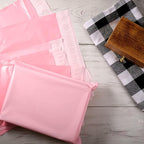 Outus 120 Pcs Poly Mailer Envelope 4 Sizes Shipping Bags Self Adhesive Clasp Envelope Self Adhesive Tear Proof Mailing Covers(13 x 17 In, 15 x 20 In, 16 x 22 In, 18 x 24 in,Pink)