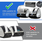 Compatible Direct Thermal Labels Replacement for Dymo 30256 (2-5/16" x 4") 12 Rolls Shipping Labels - Use with Labelwriter 450, 450 Turbo, 4XL, Rollo & Zebra Printers - 300 Labels/Roll