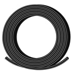 XHF UL Listed 5/16 Inch 20Ft 3:1 Waterproof Heat Shrink Tubing Roll Marine Grade Adhesive Lined Heat Shrink Tube, Insulation Sealing Oil-Proof Wear-Resistant Black