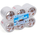 TAPEBEAR Clear Packing Tape 12 Rolls, 1.88" x 55Yards x 2.0mil Thick, Acrylic Adhesive Shipping Tape for Mailing, Sealing, Box Office Moving Packaging, Total 660Yards
