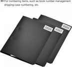 MECCANIXITY 4001 to 5000 Consecutive Number Stickers Inventory Label Black Numbers for Office Warehouse Numbering Classification