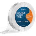 GLUIT Double Sided Tape Heavy Duty 9.85ft – Teacher Tape for Walls & Posters, Strong Removable Mounting Tape, Reusable Washable Nano Gel Sticky Wall Tape for Classroom Home Office 17.5 lbs