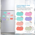 Set of Magnetic whiteboard Contact Paper, Measures 47.2 by 23.6 inches Large, Peel-and-Stick for fridges and Walls, Removable and with Magnetic Labels - Dry Erase White Board